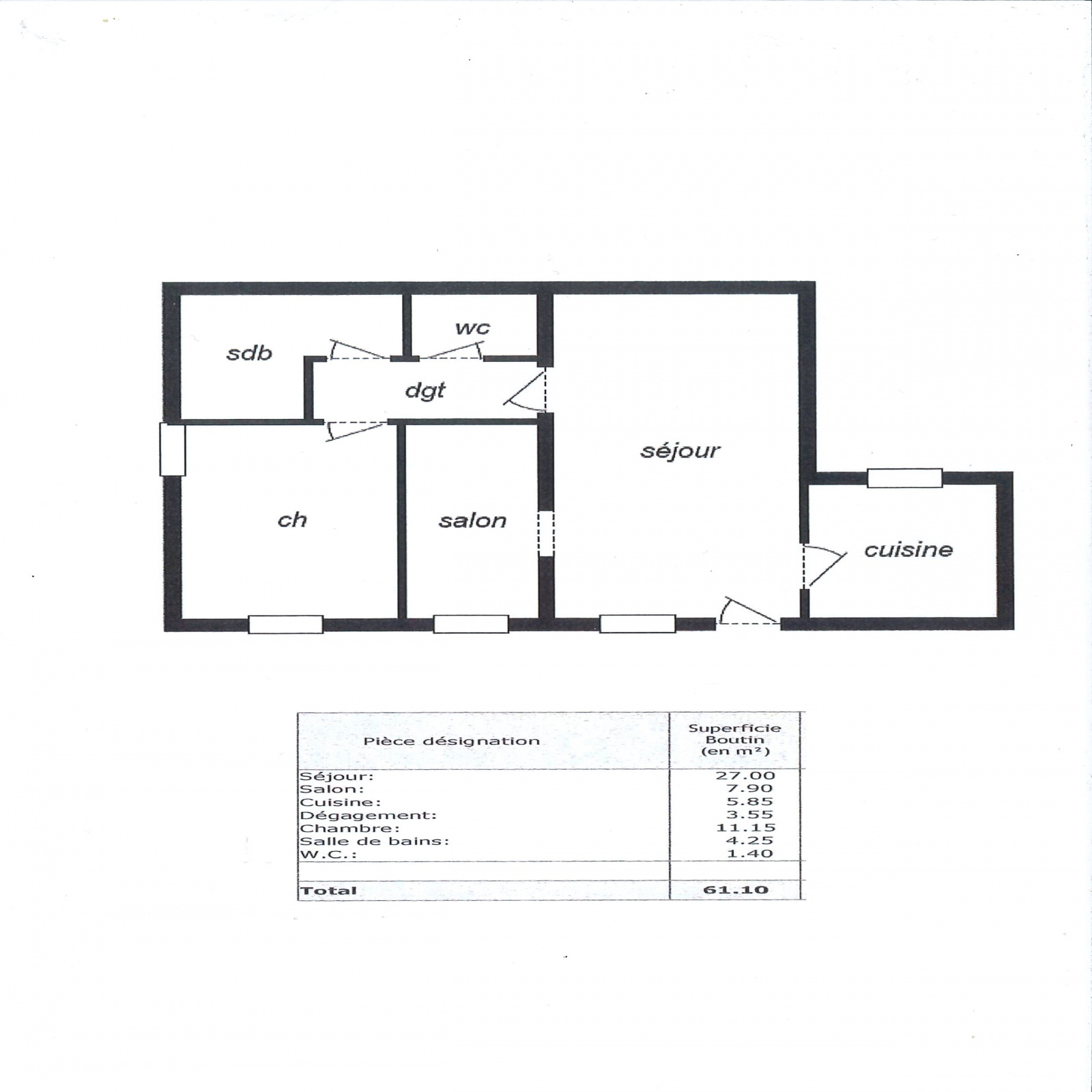 Image_, Appartement, Montpellier, ref :T701